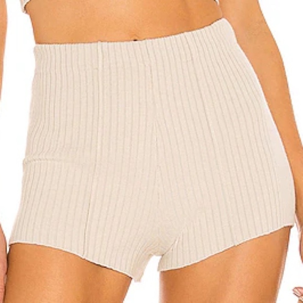 Revolve Weekend Stories Knit Linda Short - Nude